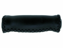 gripy VELO Exclusive kožené 125mm černé