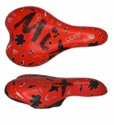 sedlo dětské DDK D207C červené