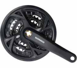 kliky Shimano Acera FC-M371 3x9 44/32/22z 170mm černé s krytem servisní balení
