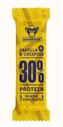 tyčinka Chimpanzee Protein 30% 50g vanilka+křupinky exp. 07/26