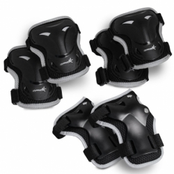 chrániče muuwmi dětské černé sada