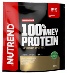 nápoj Nutrend 100% WHEY PROTEIN 800g jahoda
