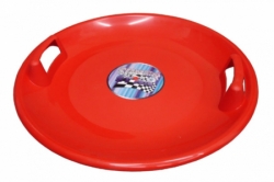 kluzák talíř Plastkon Superstar červený 60cm