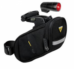 brašna+světlo TOPEAK AERO WEDGE PACK DF COMBO SPORT