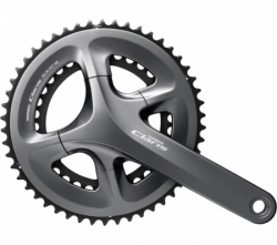 kliky Shimano Claris FC-R2000 2x8 50/34z 175mm šedé original balení