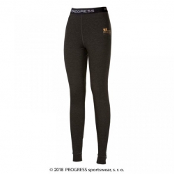 spodky dlouhé dámské Progress SDNZ coffee antracitové