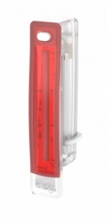 blikačka zadní Knog Plus průhledná