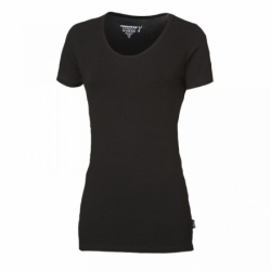 triko krátké dámské Progress ORIGINAL BAMBUS černé