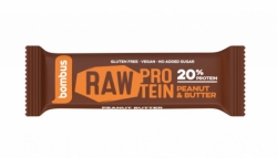 tyčinka Bombus Raw Protein 20% 50g arašídové máslo exp. 12/25