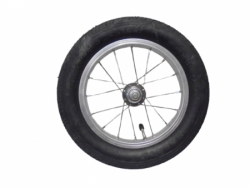 kolo zapletené obuté 12" 203-21 přední 16 děr stříbrné Remerx/Ralson silniční