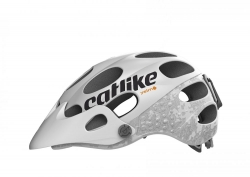 PŘILBA CATLIKE YELMO R004 ŠEDO-BÍLÁ