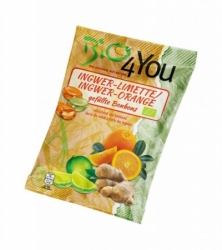 bonbony zázvor limeta/zázvor pomeranč 75g