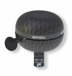 zvonek BASIL NOIR BELL Polkadot černý