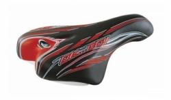 sedlo MONTE GRAPPA 996-RO dětské černo/červené