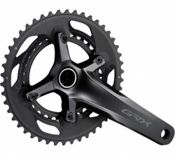 kliky Shimano GRX FC-RX600 2x11 46x30z 165mm černé original balení