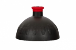 víčko na lahev R&B černé/červená