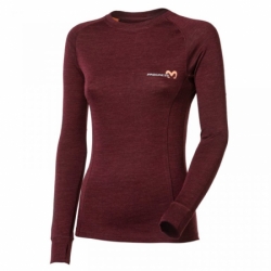 triko dlouhé dámské Progress MB TDRZ švestkové/meruňkové