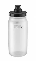 Láhev ELITE Fly Tex 0,55l průhledná černá