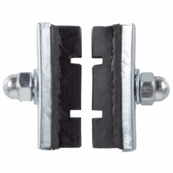 špalíky cestovní černý šroub+plech 10 párů