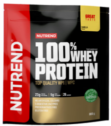 nápoj Nutrend 100% WHEY PROTEIN 800g vanilka