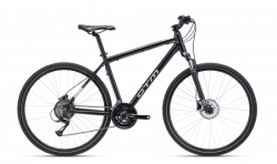 CTM TRANZ 2025 matná černá / lesklá stříbrná