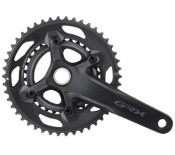 kliky Shimano GRX FC-RX600 2x10 46x30z 175mm černé original balení