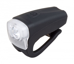 Světlo přední PRO-T Plus 3 Watt LED dioda nabíjecí přes USB kabel 378 Silicone černá