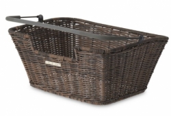 koš BASIL Capri Rattan Look nosičový syntetický hnědý