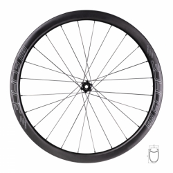 kolo zad.siln. F TEAM SP KARBON DISC CAM.40 plášť.