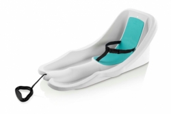 kluzák plastový Plastkon Baby rider bílý