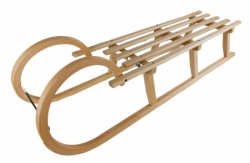 sáně dřevěné Rohačky 125cm