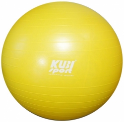 míč gymnastický Kubisport 850mm žlutý