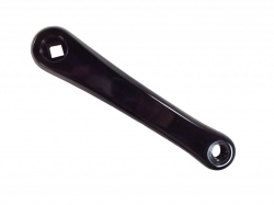 klika levá SunRace CAT40 4H 170mm ALU černá