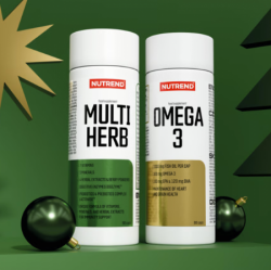sada tablety Nutrend Multiherb caps 90 kapslí + Omega 3 60 kapslí