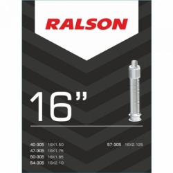 duše RALSON 16"x1.75-2.125 (47/57-305) DV/22mm