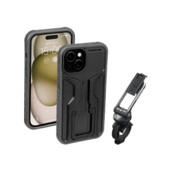 obal na mobil TOPEAK Ridecase pro iPhone 15 černo/šedý