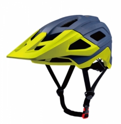 Přilba PRO-T Plus Leon In mold tmavě modrá-žlutá matná