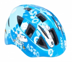 Přilba PRO-T Plus Murcia In mold dětská modrá pes