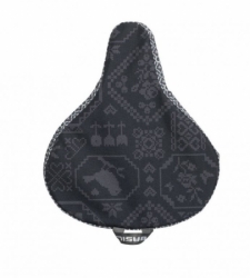 potah na sedlo BASIL Bohéme-Saddle Cover tm. šedý