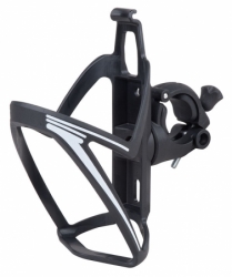 Košík PRO-T plast na řídítka 110 černo-bílá