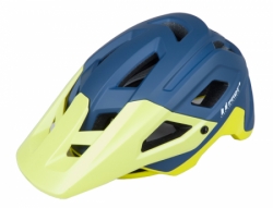 Přilba PRO-T Plus Leon In mold tmavě modrá-žlutá matná