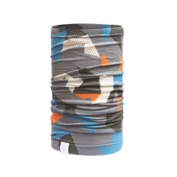 šátek roura SENSOR TUBE MERINO IMPRESS modrá/camo