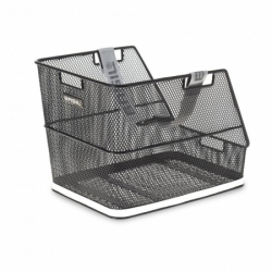 koš BASIL Class zadní drátěný černý