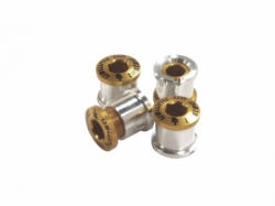 šrouby do převodníku ShamanRacing 8mm, 4ks zlaté