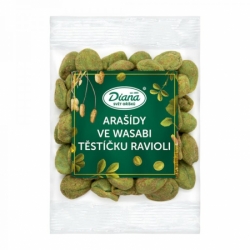 arašídy Diana ve wasabi těstíčku ravioli 100g