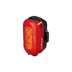 osvětlení TOPEAK TAILLUX 100 USB červená/žlutá