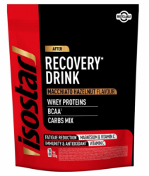 nápoj ISOSTAR Recovery Drink Macchiato / Lískový ořech 450g