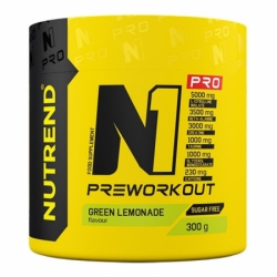 nápoj Nutrend N1 PRO PRE-WORKOUT 300g green lemonade