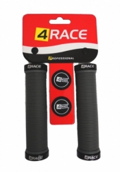 gripy 4RACE 2x Lock 130mm šedé