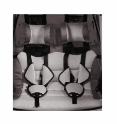 sedačka s pásy XLC pro DUO S BS-X125 šedo-béžová